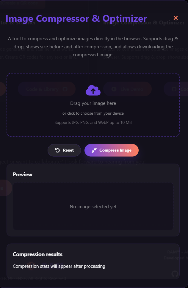 Image Compressor Demo
