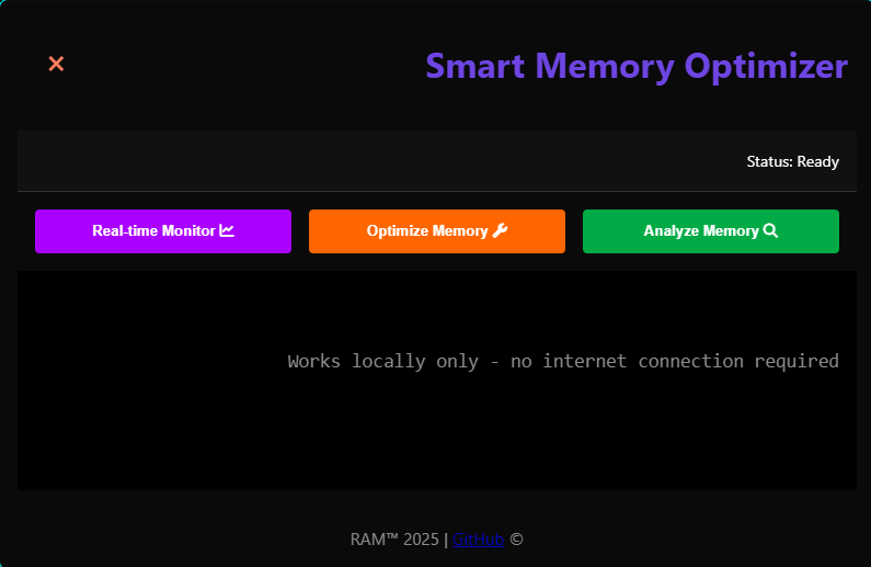 Smart Memory Optimizer Demo